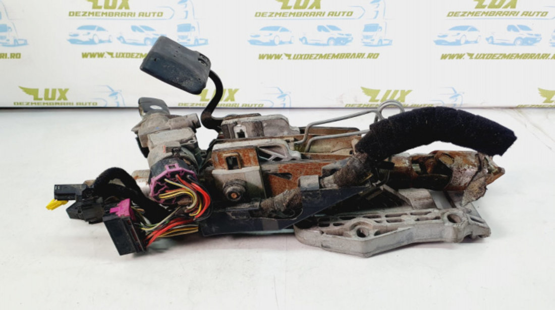 Coloana volan cu contact si cheie 4b0905851b 3b0419502f 1.9 tdi AVF Volkswagen VW Passat B6 [2005 - 2010]