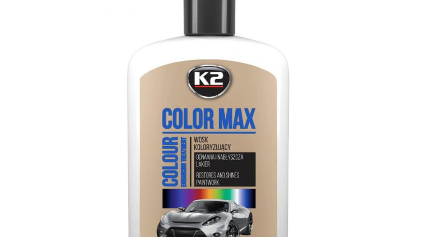 Color Max Ceară Lucioasă Colorantă, 200 Ml, Albă K2-00014