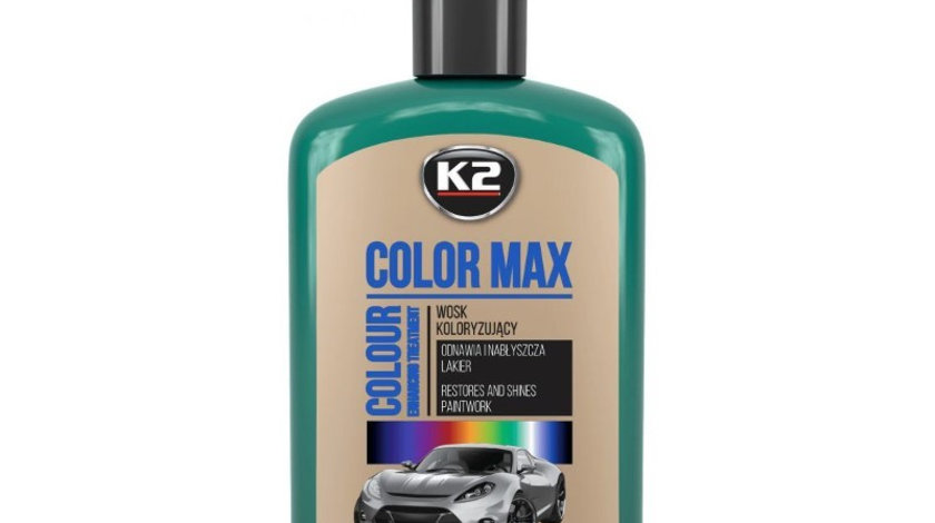 Color Max Ceară Lucioasă Colorantă, 200 Ml, Verde închis K2-00012