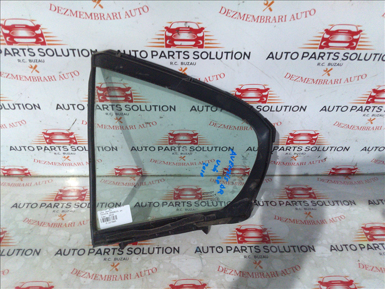 Coltar geam dreapta usa spate TOYOTA AVENSIS an fabr. 2010