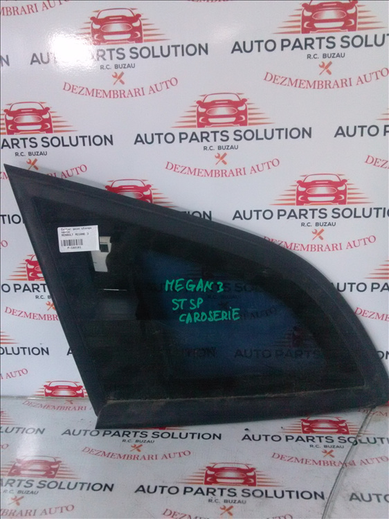 Coltar geam stanga spate RENAULT MEGANE 3