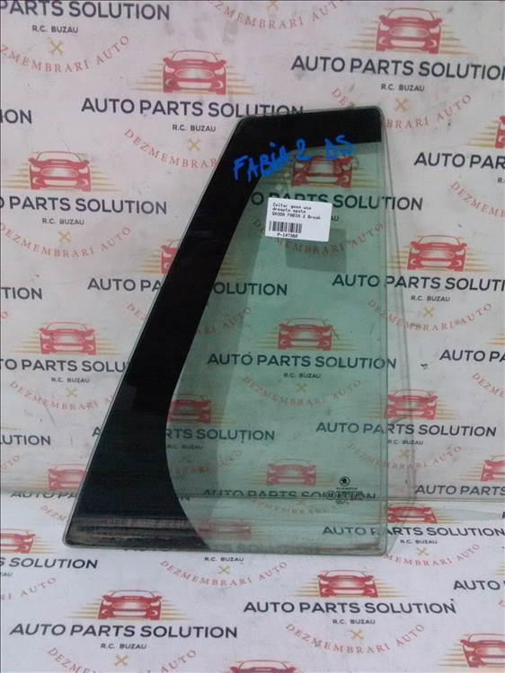 Coltar geam usa dreapta spate SKODA FABIA 2 Break