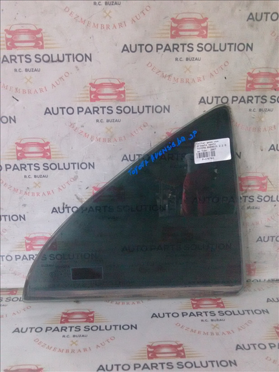 Coltar geam usa dreapta spate TOYOTA AVENSIS 2.2 D an fabr. 2007