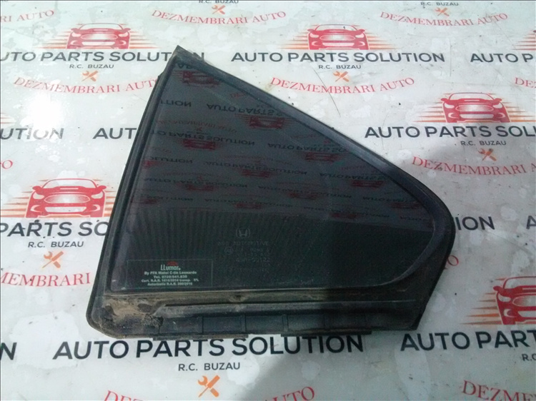 Coltar geam usa stanga spate HONDA ACCORD an fabr. 2010