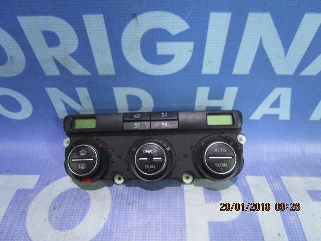 Comanda aer VW Passat B6;  3C0907044 (display dreapta defect)