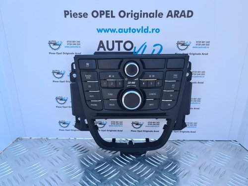 Comanda butoane radio CD 400 Opel Astra J Facelift 2012-2018 13346050