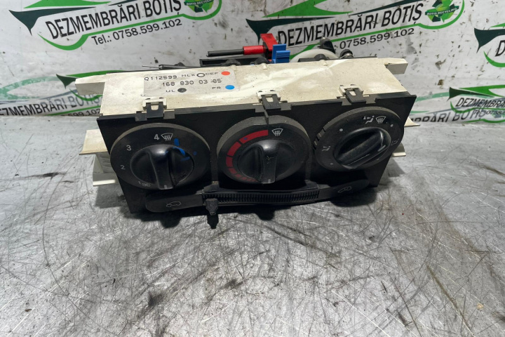 Comanda clima 168 830 03 85 Mercedes-Benz A-Class W168 [1997 - 2001] Hatchback A 160 CDI MT (60 hp)