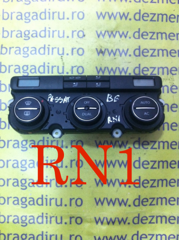 Comanda clima Volkswagen VW Passat B6 [2005 - 2010] wagon 5-usi 2.0 TDI MT (140 hp) (3C5)
