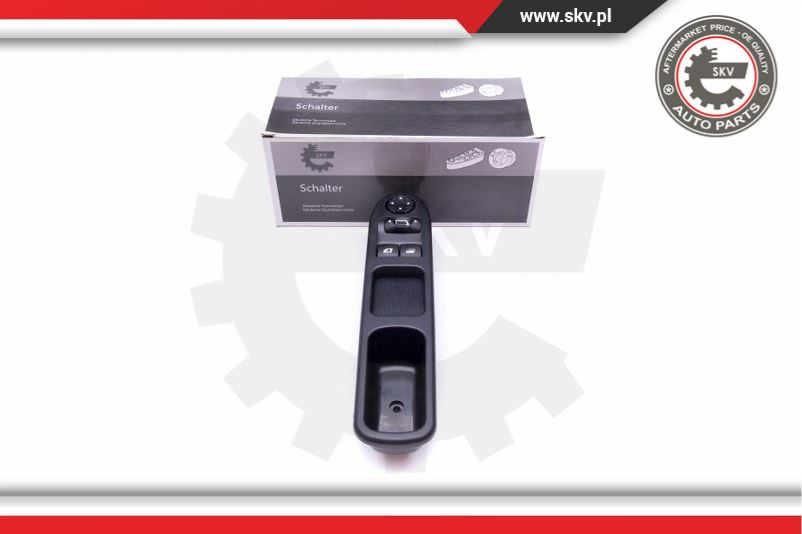 Comanda geamuri electrice ; PEUGEOT 207 ; 6554QC