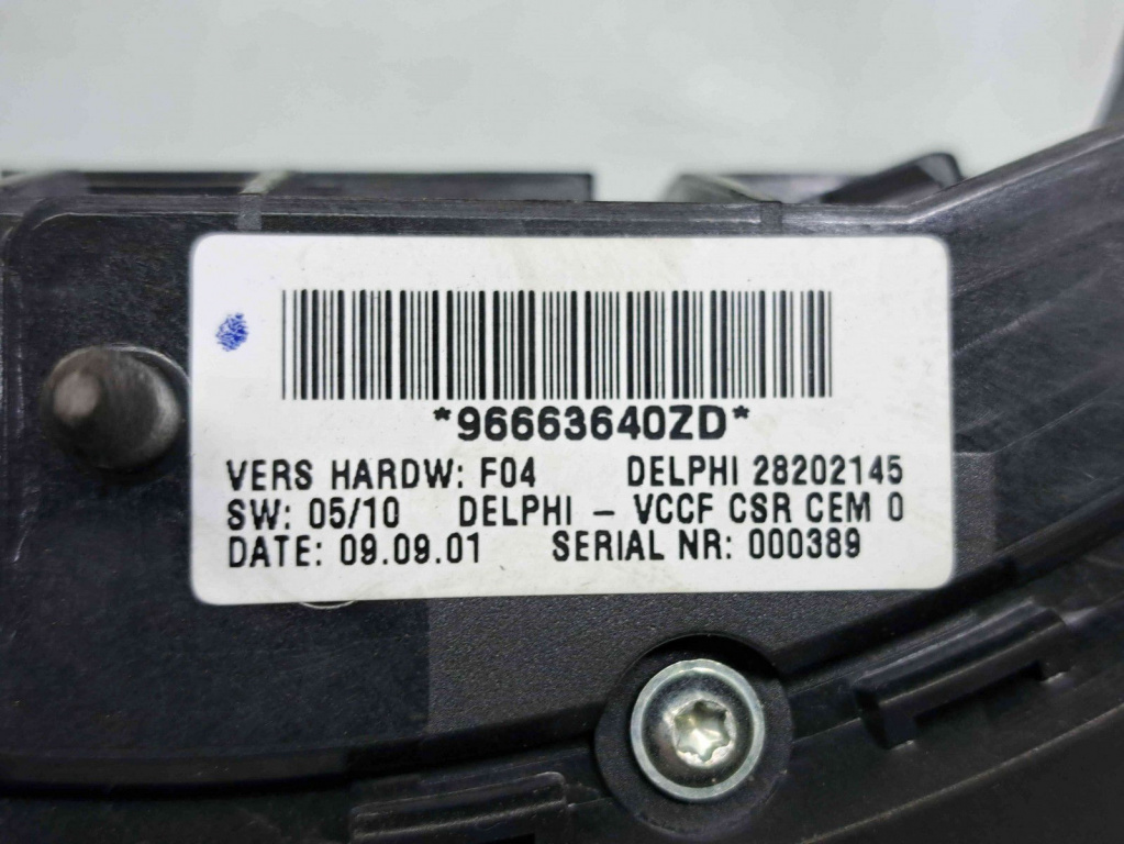 Comenzi volan Citroen C5 (III) [Fabr 2008-2017] 96663640ZD