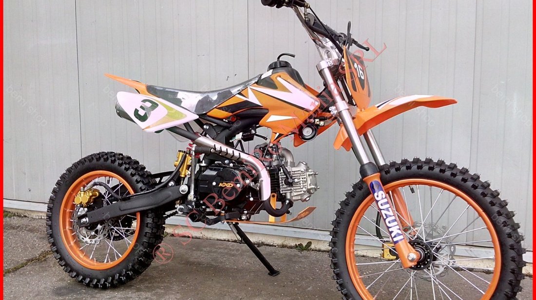 Comercializam CROSS 607 noi 125cc kxd moto ro