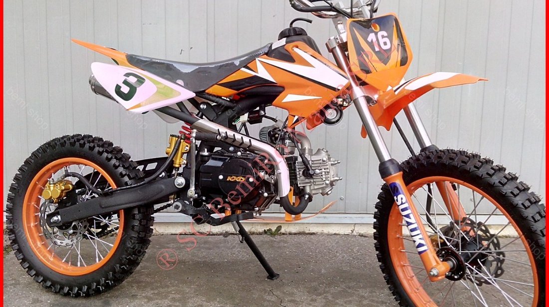 Comercializam CROSS 607 noi 125cc kxd moto ro