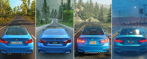Comparatie grafica intre Forza Horizon 3, Drive Club, The Crew si Need for Speed