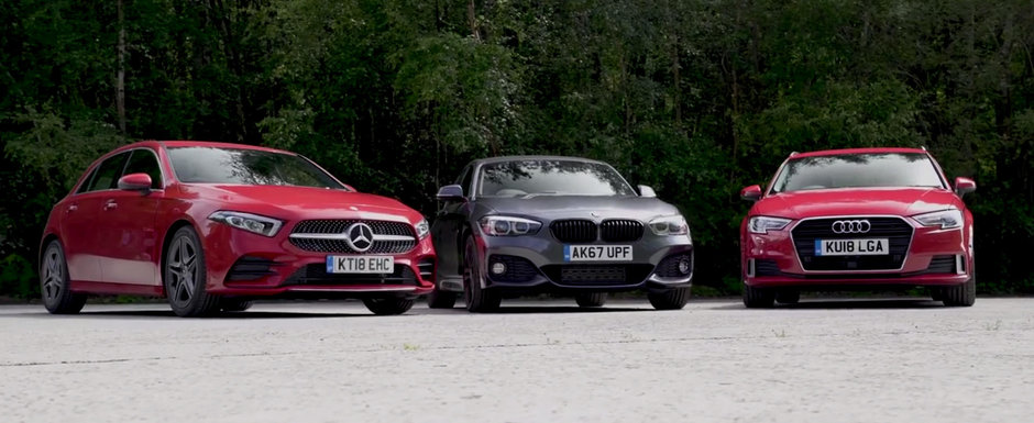 Competitia s-a mutat in strada. Noul Mercedes A-Class provoaca la duel Audi A3 si BMW Seria 1 Competitia s-a mutat in strada. Noul Mercedes A-Class provoaca la duel Audi A3 si BMW Seria 1