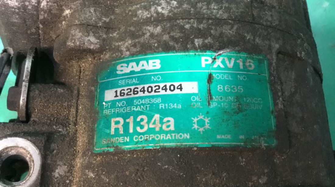 Compresor AC 1626402404 2.2 Diesel Saab 9-3 YS3F 2002