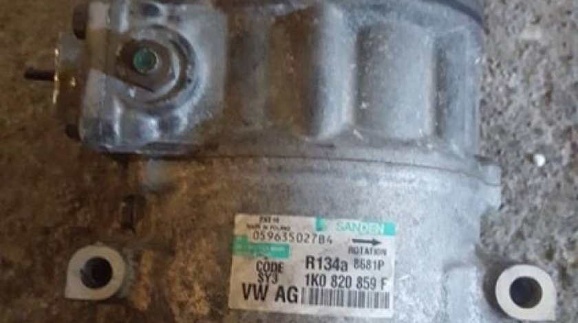 Compresor ac 1k0820859f vw passat b6 2.0 tfsi cawb 200 cai