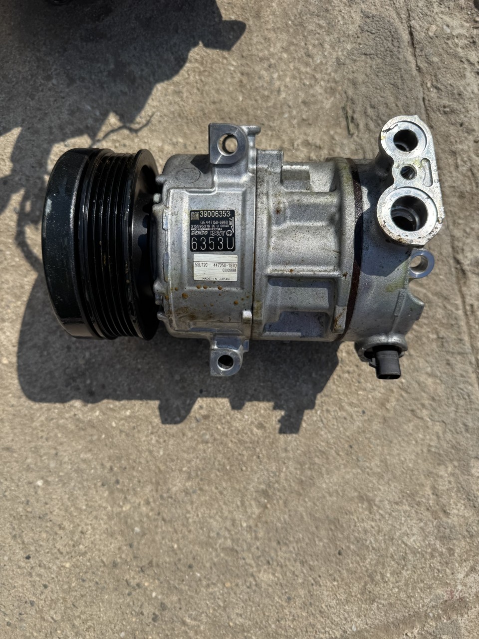 Compresor AC 39006353 OPEL CORSA E 2014