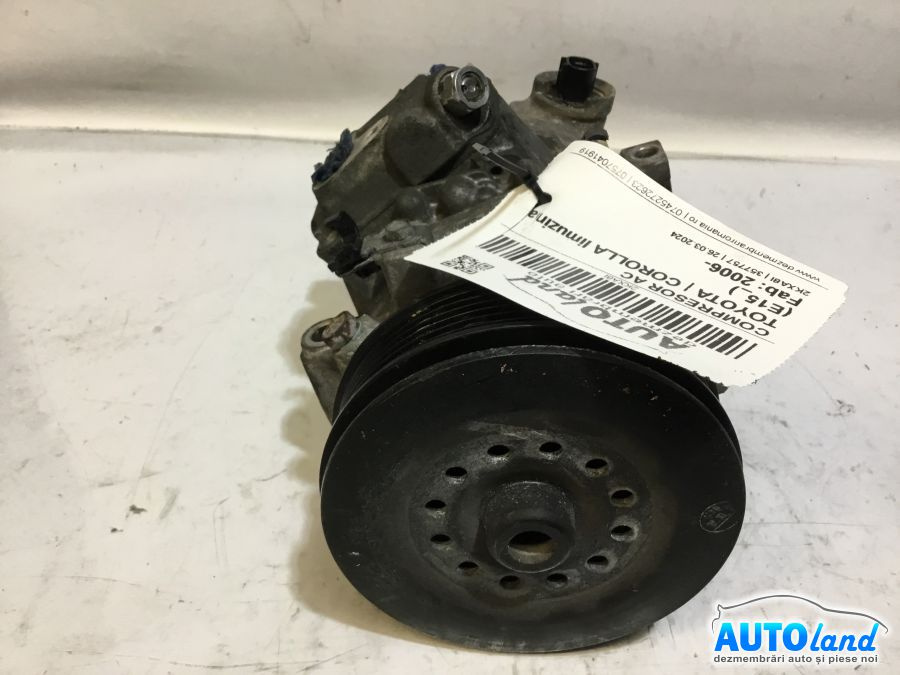 Compresor AC 4472601494 Toyota COROLLA limuzina E15 2006