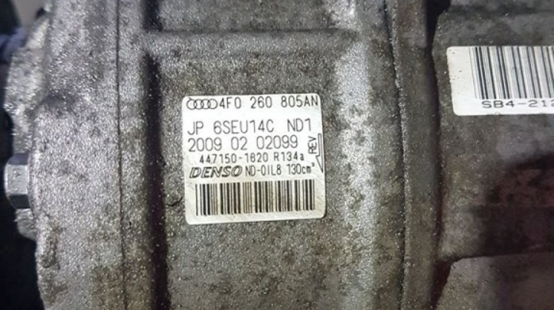 Compresor ac 4f0260805an seat exeo 2.0 tdi caga 143 cai