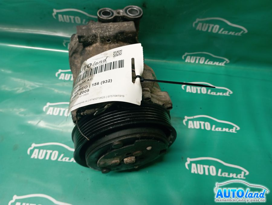 Compresor AC 60653652 1.9 JTD Alfa Romeo 156 932 1997-2005