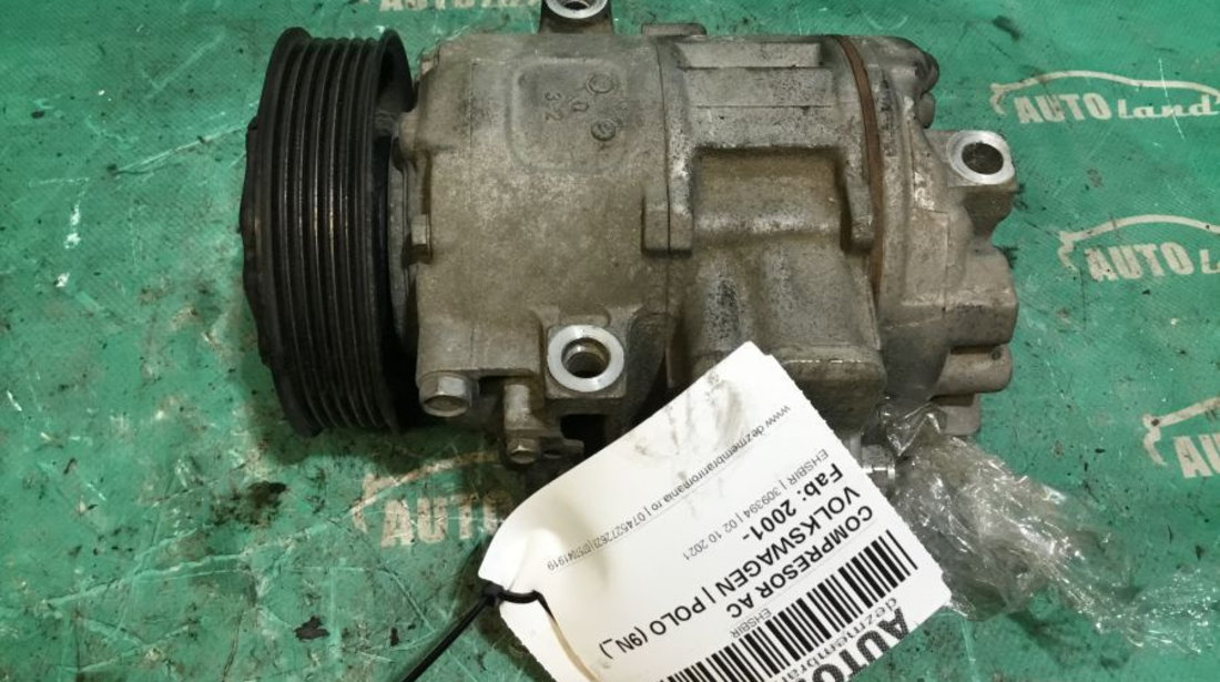 Compresor AC 6q0820803g Volkswagen POLO 9N 2001