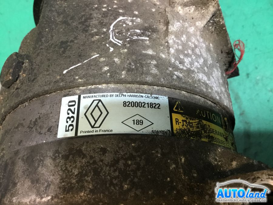 Compresor AC 8200021822 1.9 DCI Renault LAGUNA II BG0/1 2001