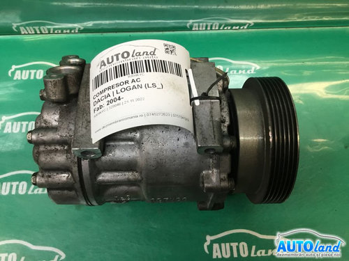 Compresor AC 8200802609 Dacia LOGAN LS 2004