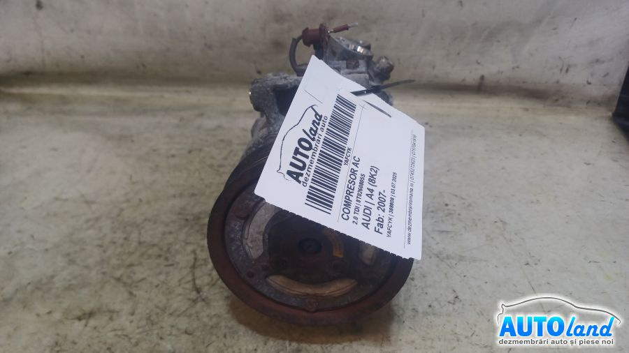 Compresor AC 8t0260805s 2.0 TDI Audi A4 8K 2007