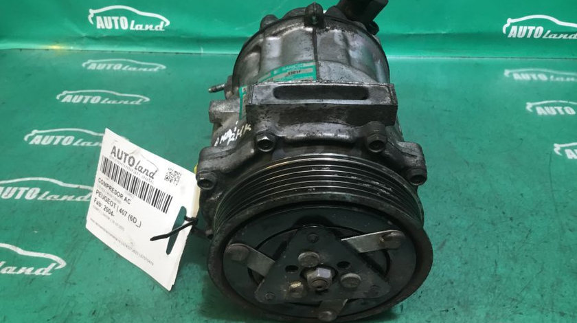 Compresor AC 9648138980 2.0 HDI Peugeot 407 6D 2004