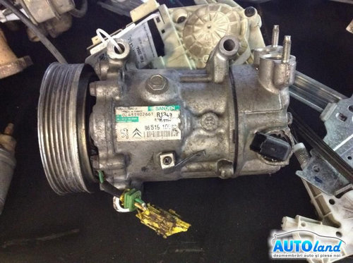 Compresor AC 9651910980 1.6 HDI, 6 Can, 66 KW Citroen C4 LC 2004