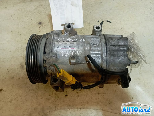 Compresor AC 9651911380 2.0 HDI Citroen C4 Grand Picasso UA 2006