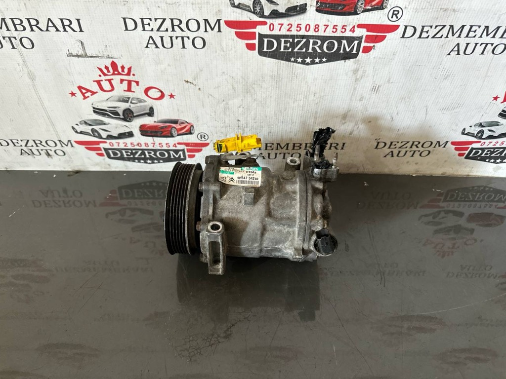 Compresor AC 9654764280 Citroen C5 II Break 2.2 HDi 133 cai 4HX