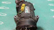 Compresor AC 9656572680 1.6 HDI, 6 Can Peugeot 407...