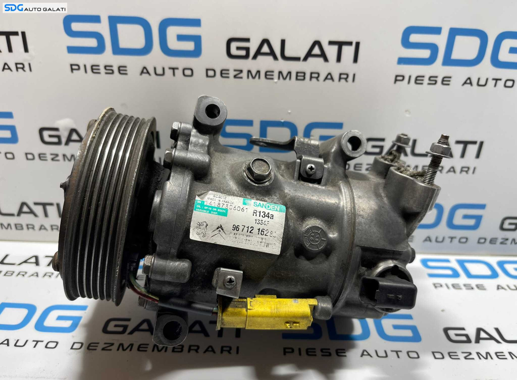 Compresor AC Aer Conditionat Clima Citroen C4 2.0 16V 2004 - 2013 Cod 9671216280