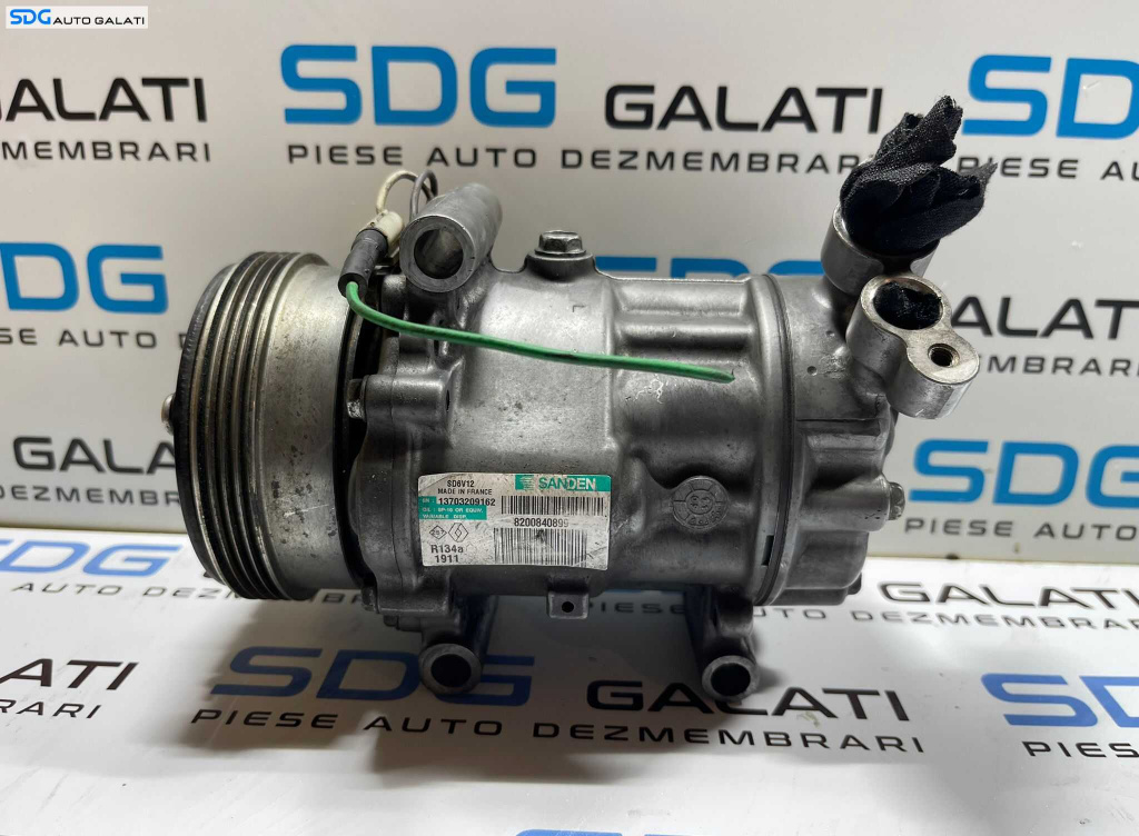 Compresor AC Aer Conditionat Clima Dacia Logan 1 1.2 2008 - 2012 Cod 8200840899 13703209162 [1321]