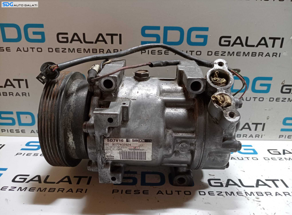 Compresor AC Aer Conditionat Clima Lada Largus 1.6 2012 - Prezent Cod 8200866441 SD7V16 [M7652]