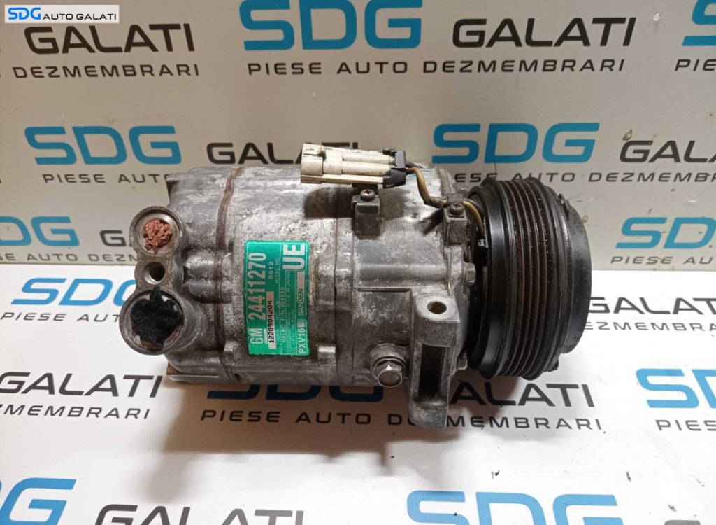 Compresor AC Aer Conditionat Clima Opel Vectra C 1.8 2002 - 2008 Cod 24411270 [M6569]