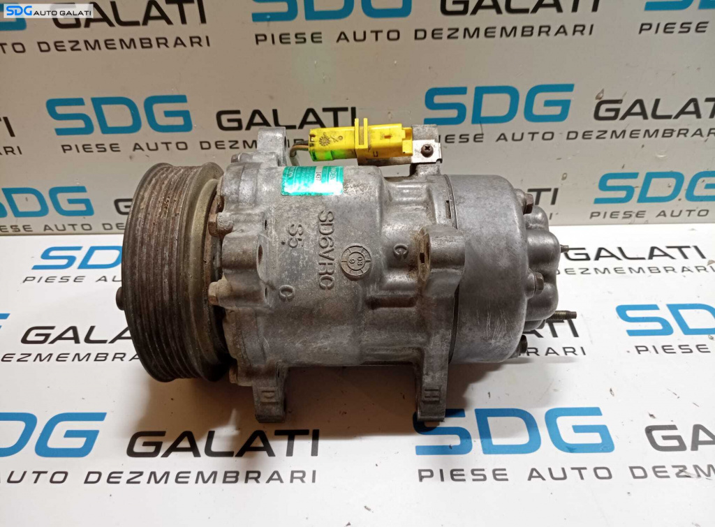 Compresor AC Aer Conditionat Clima Peugeot 307 2.0 HDI 2001 - 2008 Cod SD6VRC [M6890]