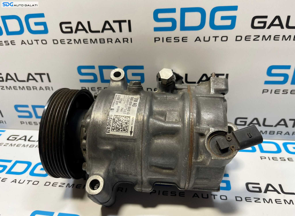 Compresor AC Aer Conditionat Clima Skoda Octavia 3 2013 - 2017 Cod 5Q0820803G