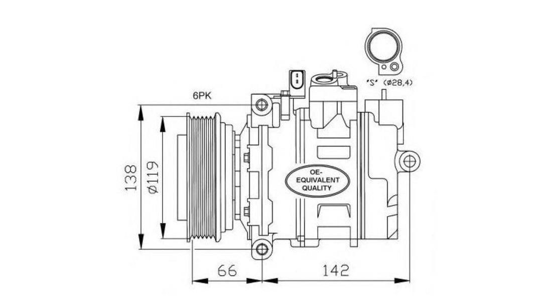 Compresor ac Audi AUDI A8 (4D2, 4D8) 1994-2002 #2 0300K150