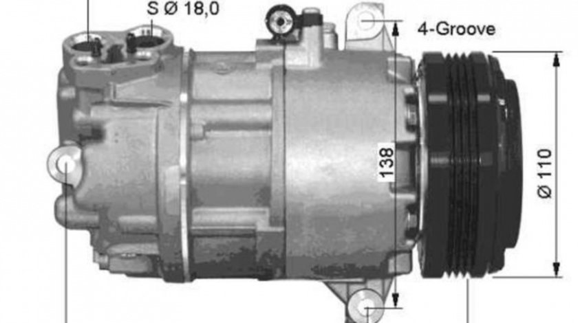 Compresor ac BMW 3 Touring (E46) 1999-2005 #3 0600K395