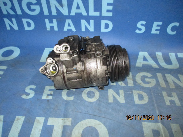 Compresor AC BMW E39 525d; Denso 4472208026