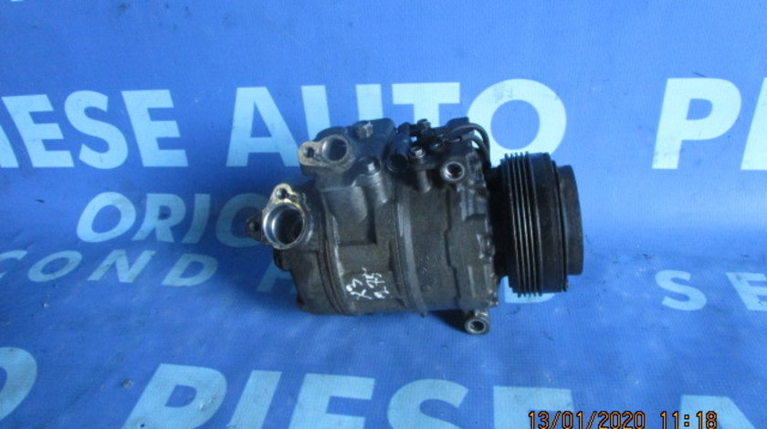 Compresor AC BMW E83 X3 3.0d M57N D3 2009;  Denso 4472600782