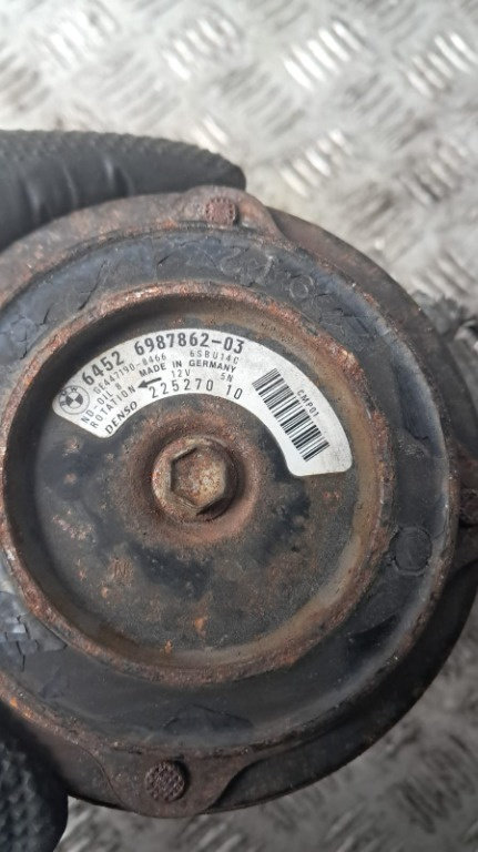 Compresor AC BMW seria 1 E81 E82 E87 E88 2.0 cod motor N47-D20A ,an 2008 cod 447260-1852 / 6987862-0...