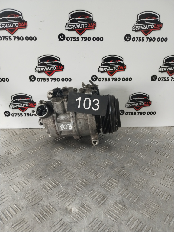 Compresor AC BMW Seria 3 (2005-2012) [E90] 2.0 Motorina 2010, 64526987862-03 / 6987862-03 / GE447190-8463 / 6SBU14C / 447260-1852 / HFC134A