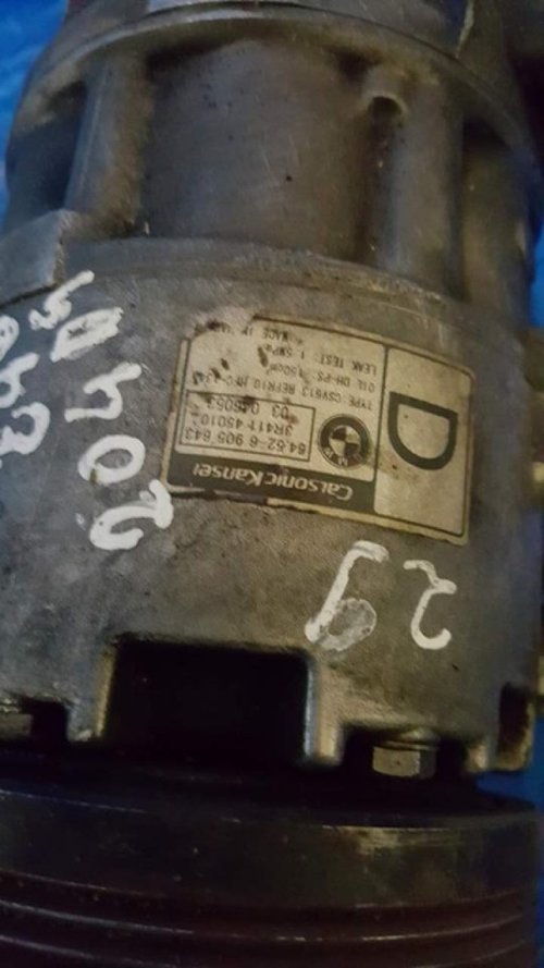 Compresor ac bmw x3 e83 2.0d 204d4 cod 6905643