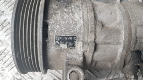 Compresor AC Citroen DS3 1.2 VTI cod motor HMZ an 2016 cod 9672247080