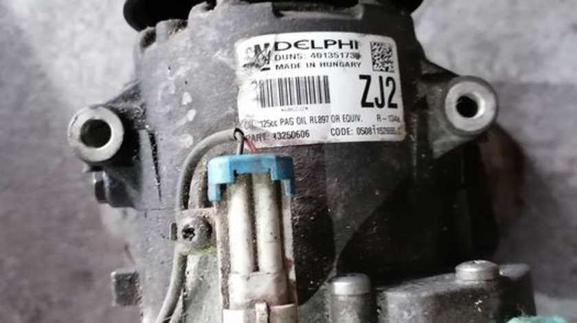 Compresor AC climă 13250606 ZJ2 Opel Astra J 1.3 1.7 cdti VLD279