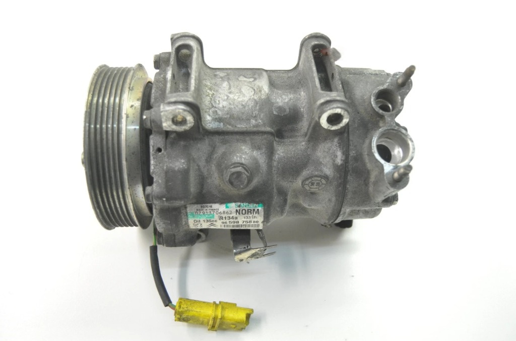 Compresor AC / Clima 9659875880- Peugeot 307-1.6 hdi- 9HZ