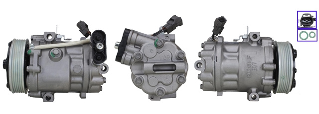 Compresor Ac/ Cu Piesa Veche La Schimb Csnbb Elstock Fiat 51-1409